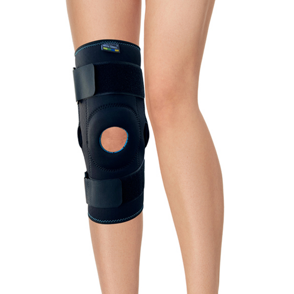 Hinged Knee Brace with Patella Gel Pad - Pack of 6 Mixed Sizes