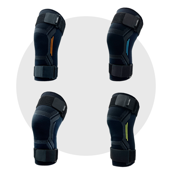 Knee Brace with Compression Straps - Pack of 12 Mixed Sizes